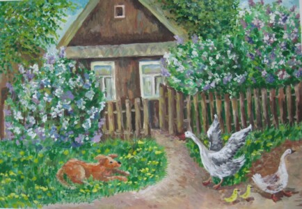 Бунос Ксения, У бабушки в деревне.
