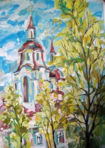 Комар Анастасия, Храм.