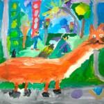 Усова Виолетта. Город за окном, диплом 2 степени, Великие Луки, 2021г.