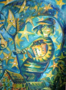 Леванцевич Доменика. Звездопад. Диптих
